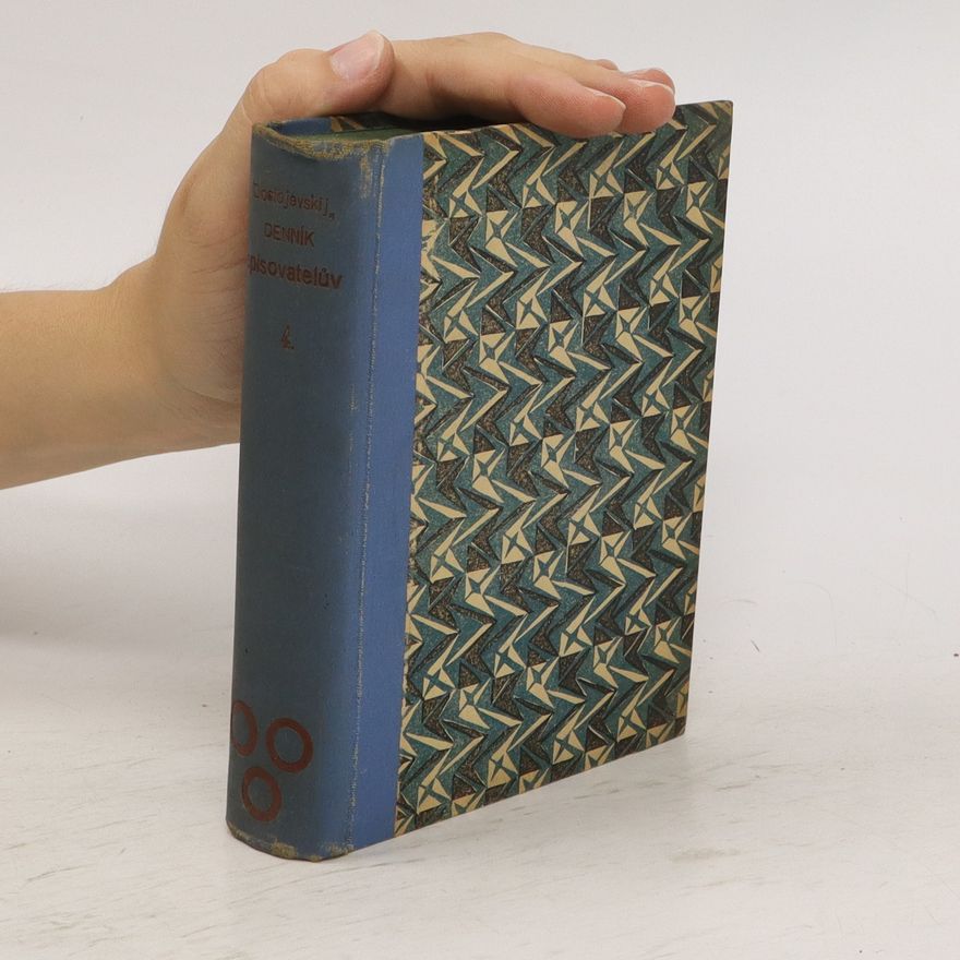 Karel Velemínský Denník spisovatelův IV. Úvahy o společnosti a literatuře