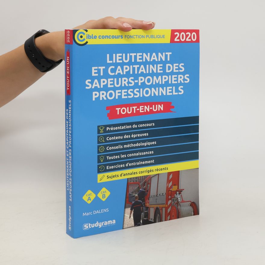 Marc Dalens Lieutenant et capitaine des sapeurs-pompiers professionnels