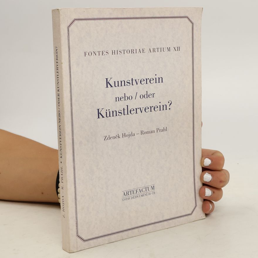 Zdeněk Hojda Kunstverein nebo, oder Künstlerverein?