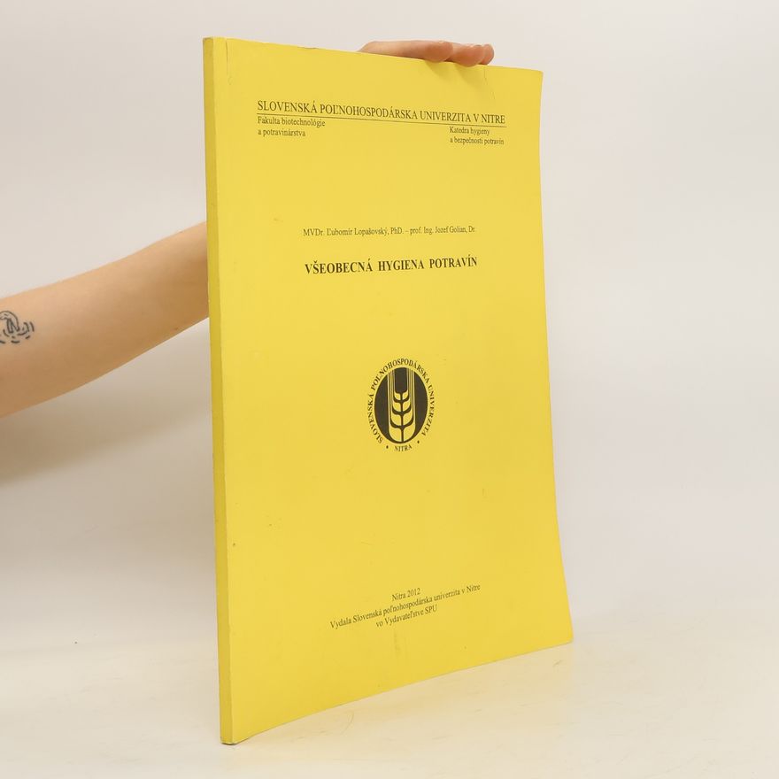 Collectif d'auteurs Všeobecná hygiena potravín