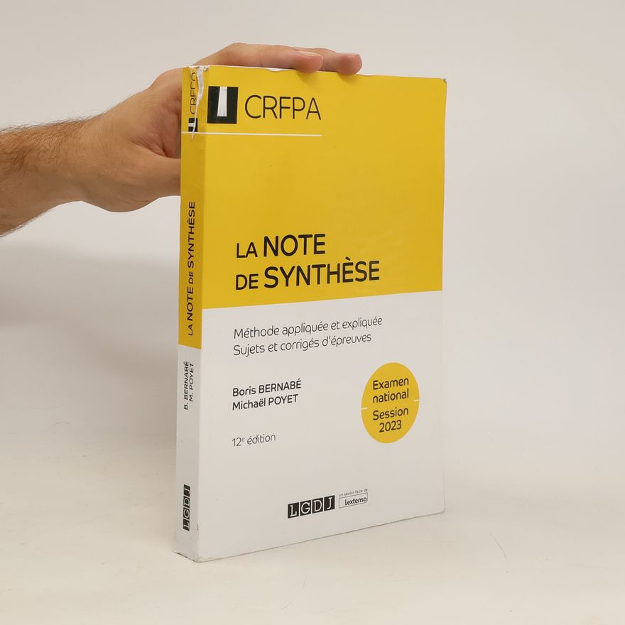 Michaël Poyet La note de synthèse