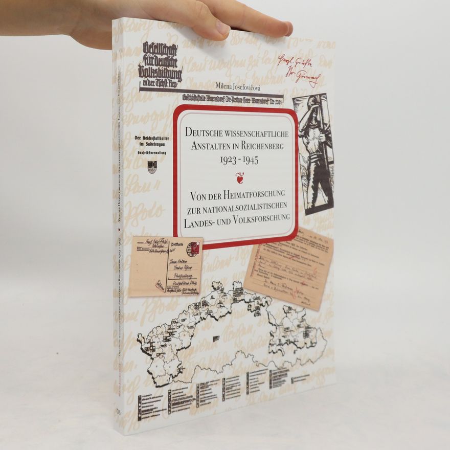 Anna Ohlidal Deutsche wissenschaftliche Anstalten in Reichenberg 1923-1945