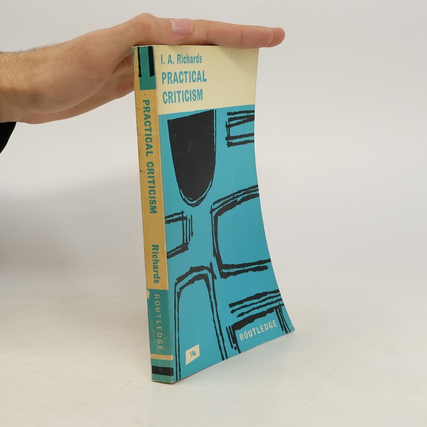 I. A. Richards Practical Criticism