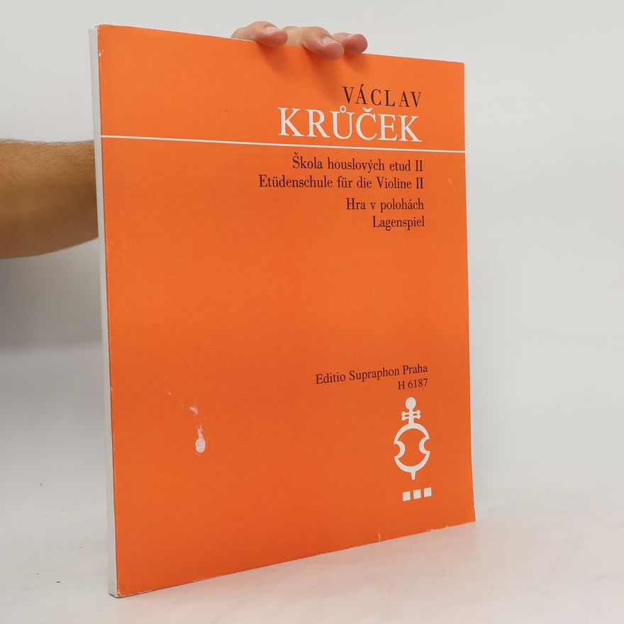 Václav Krůček Škola houslových etud. II. díl, Hra v polohách