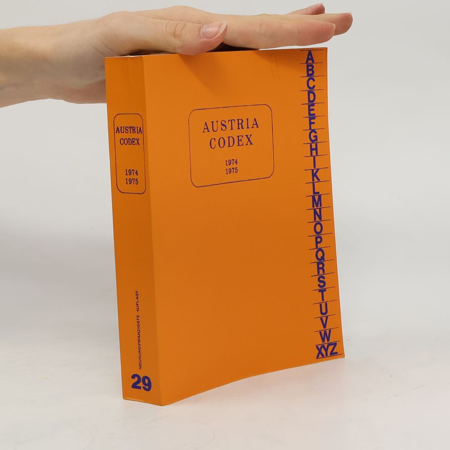 Kolektiv autorů Austria Codex 1974-1975