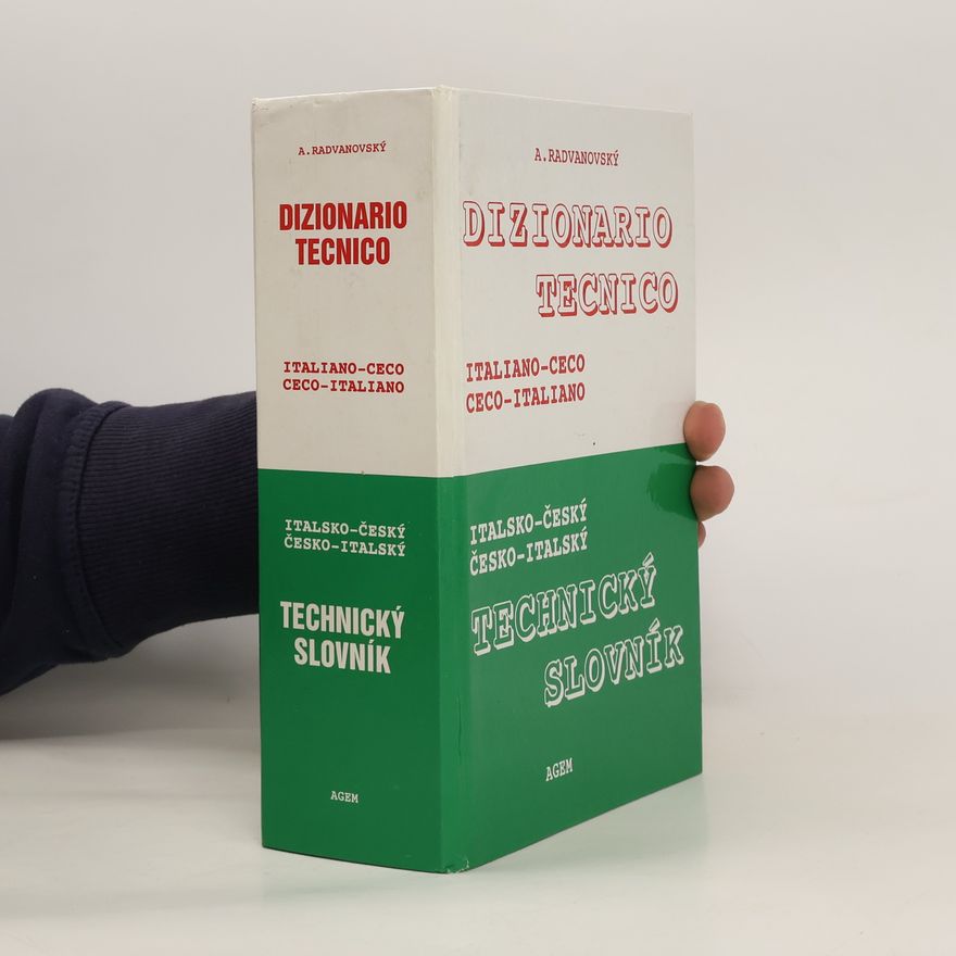 A. Radvanský Italsko-český a česko-italský technický slovník