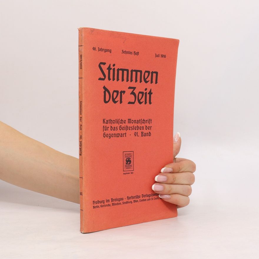 Kolektiv autorů Stimmen der Zeit 7/1916