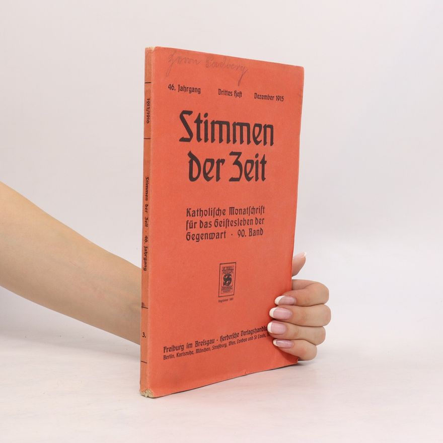 Kolektiv autorů Stimmen der Zeit 3/1915