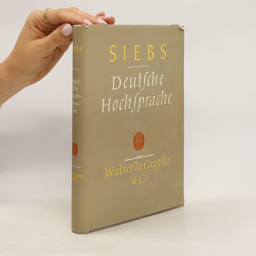 Theodor Siebs Deutsche Hochsprache