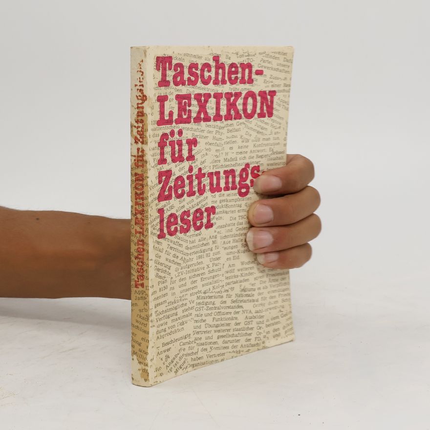 Kolektiv autorů Taschenlexikon für Zeitungsleser