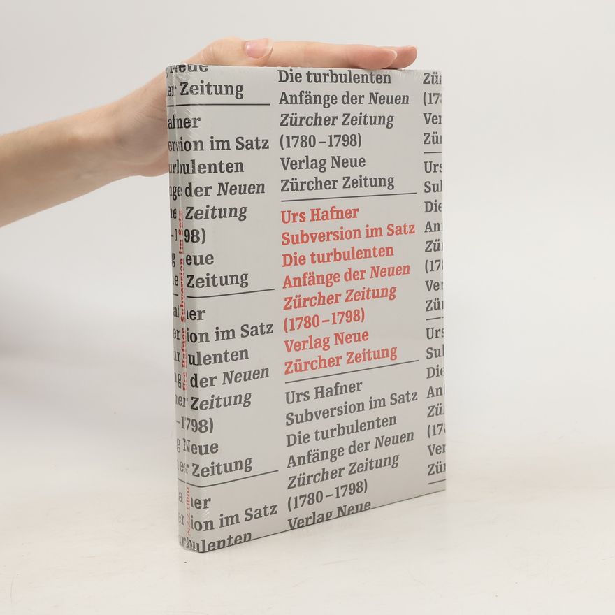 Urs Hafner Subversion im Satz