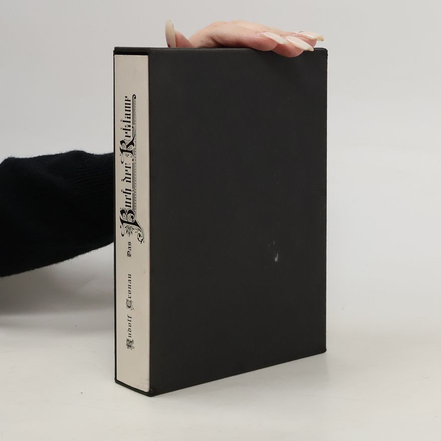 Rudolf Cronau Das Buch der Reklame