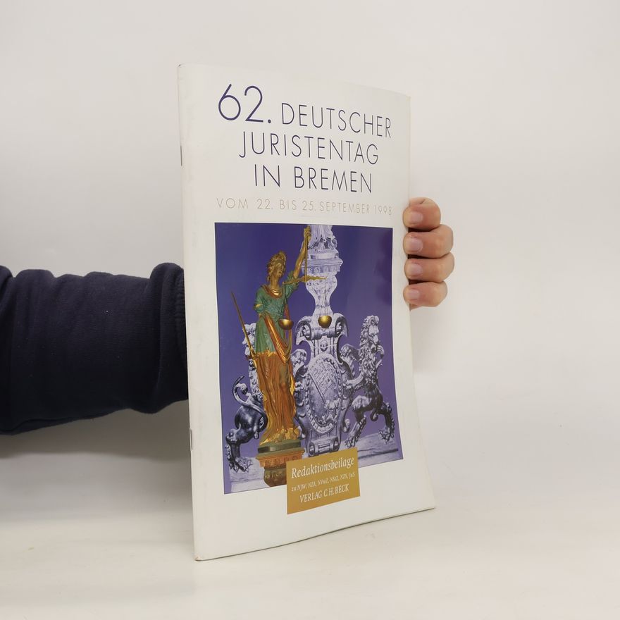 Hermann Weber 62. Deutscher Juristentag in Bremen