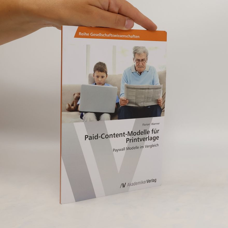 Florian Wanner Paid-Content-Modelle für Printverlage