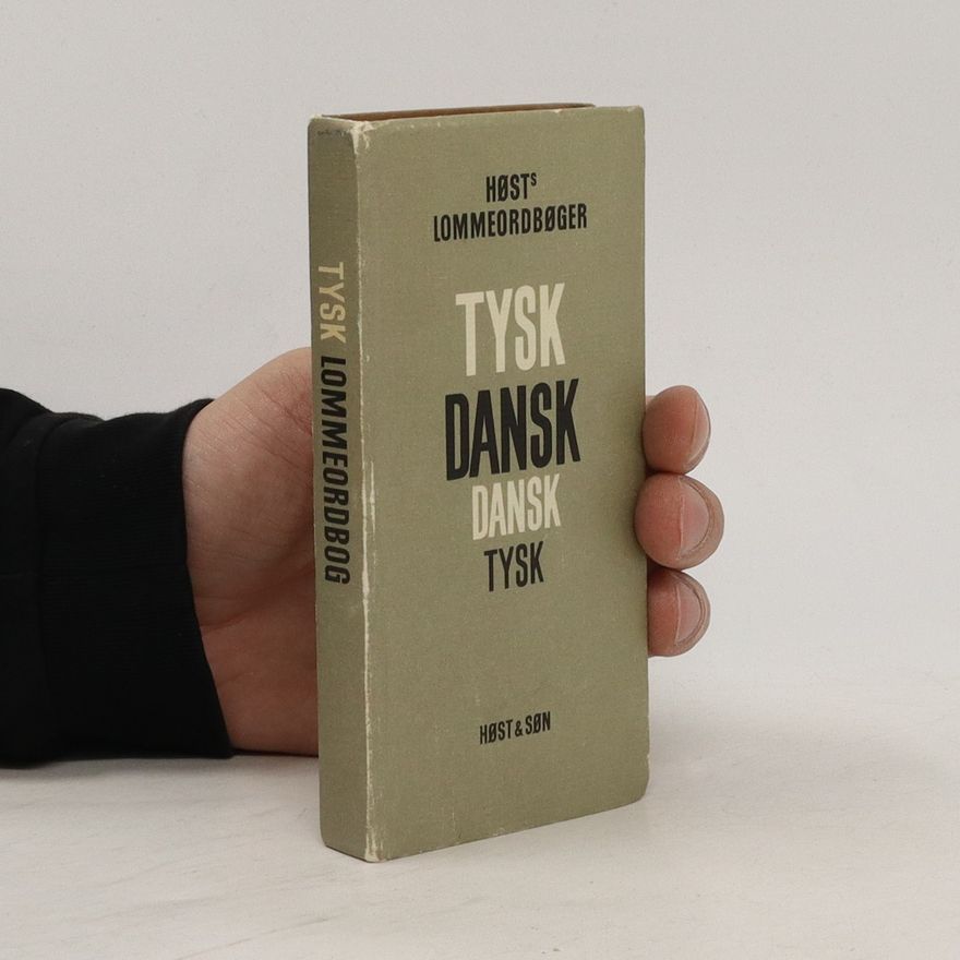 Høst Lommeordboger Høst's Deutsch - Dänisches und Dänisch - Deutsches Taschenwörterbuch
