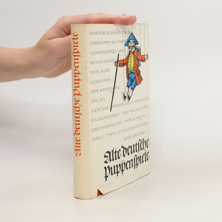 Johannes Faust Alte deutsche Puppenspiele