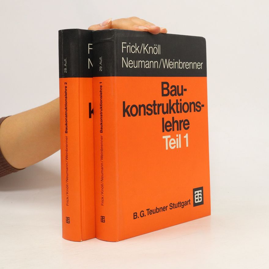 Kolektiv autorů Baukonstruktionslehre 1+2