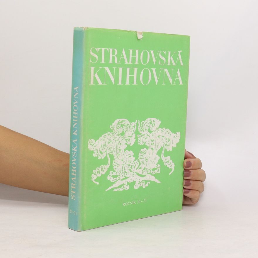 AA.VV. Strahovská knihovna. Ročník 20-21