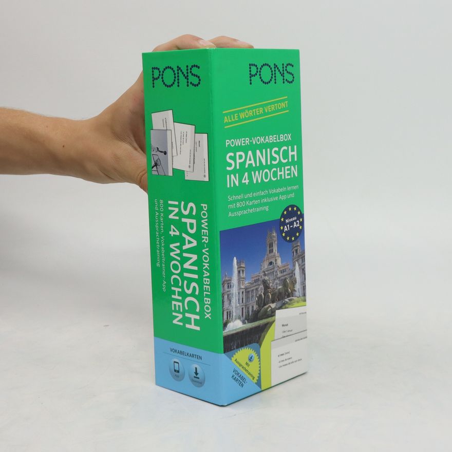 Majka Dischler PONS Power-Vokabelbox Spanisch in 4 Wochen