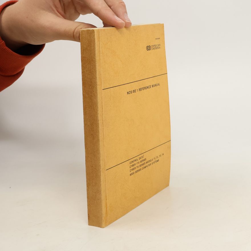 Kolektiv autorů NOS/BE 1 Reference Manual