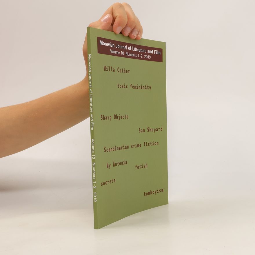 AA.VV. Moravian Journal of Literature and Film. Volume 10 Numbers 1-2 2019