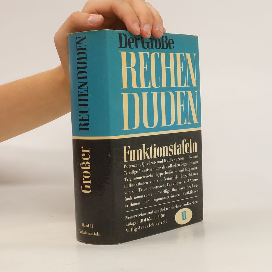 Autorenkollektiv Der große rechten Duden II. Funktionstafeln