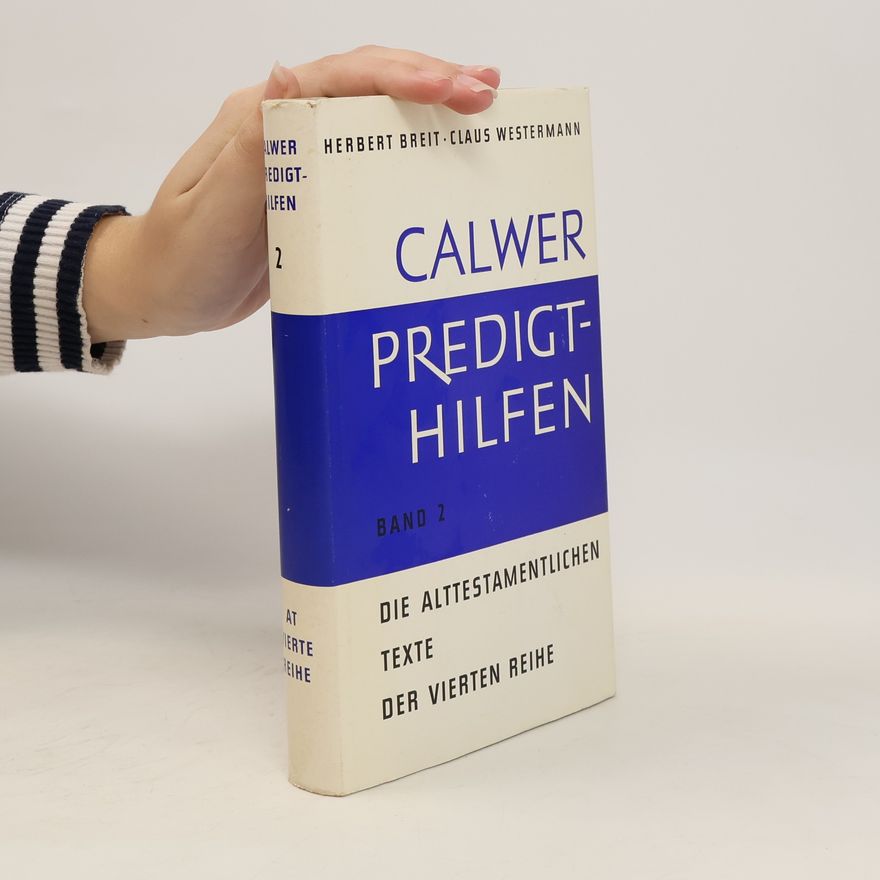 Herbert Breiter Calwer Predigthilfen 2