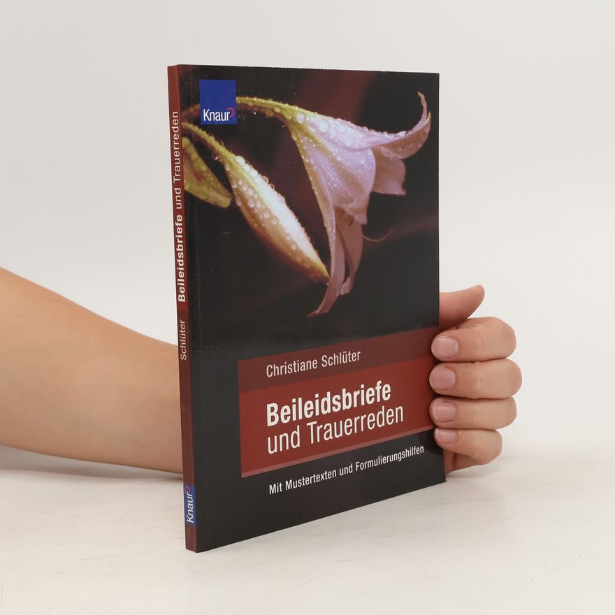 Christiane Schlüter Beileidsbriefe und Trauerreden