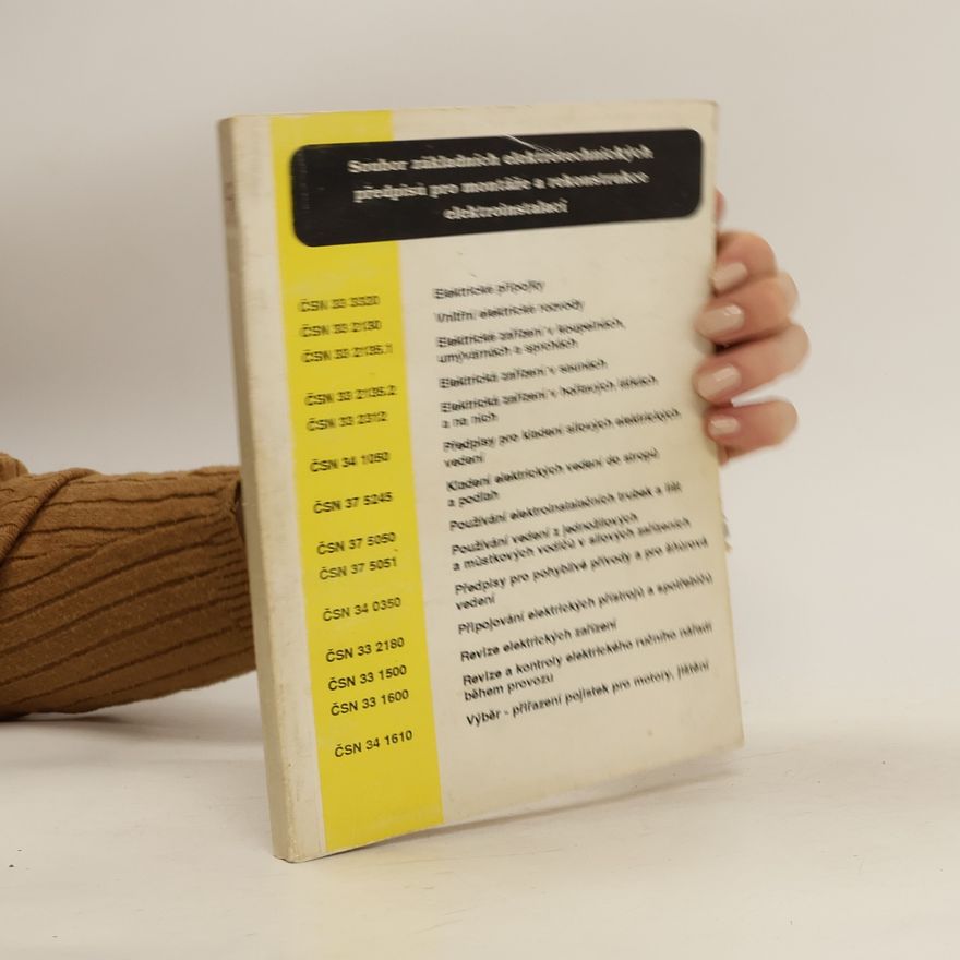 Various authors Soubor základních elektrotechnických předpisů