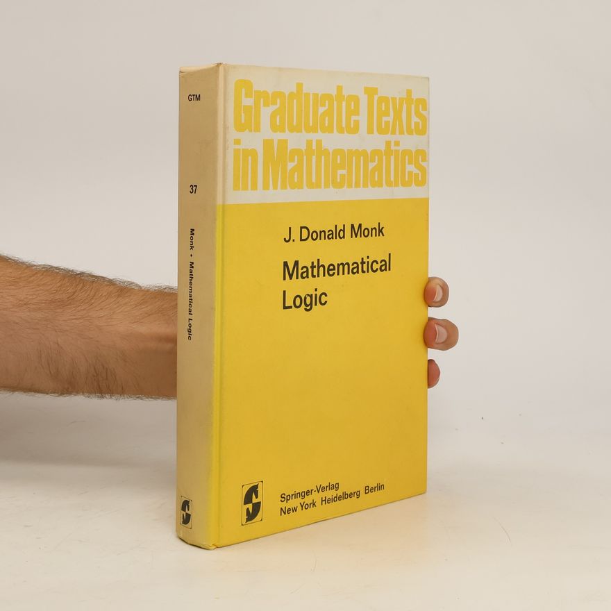 James Donald Monk Mathematical logic