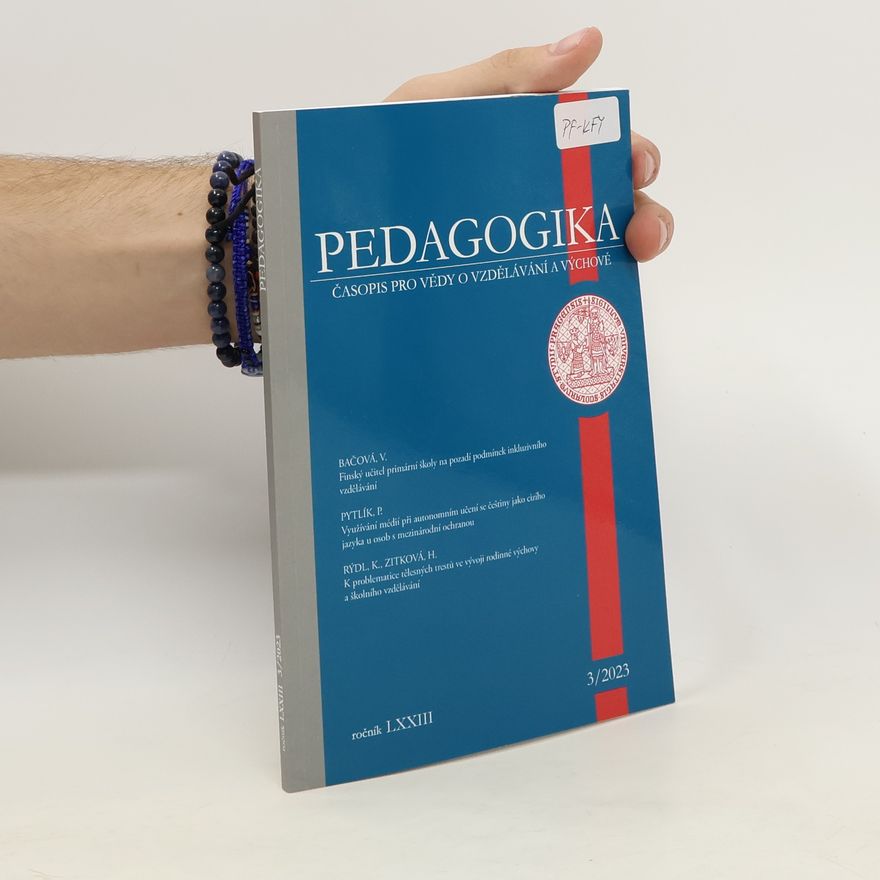 Kolektiv autorů Pedagogika 3/2023