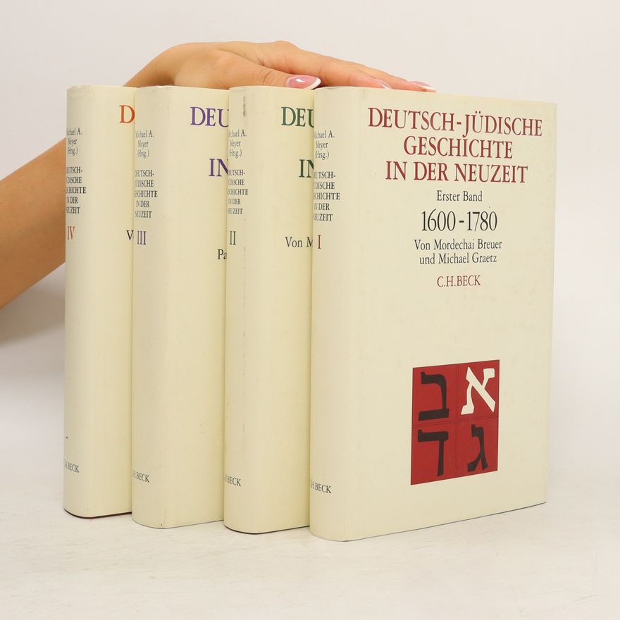 Michael J. Graetz Deutsch-Jüdische Geschichte in der Neuzeit I.-IV.