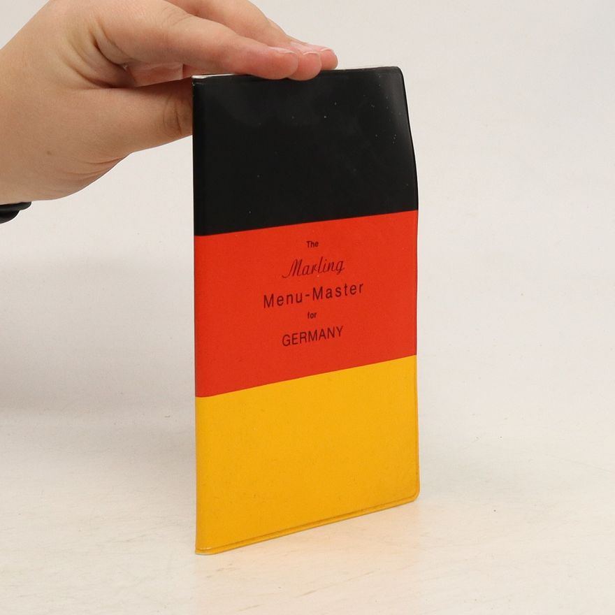 Clare F. Marling The Marling Menu-Master for Germany