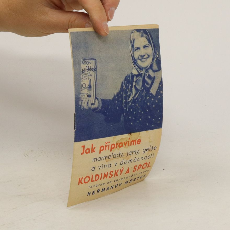 Kolektiv autorů Jak připravíme marmelády, jamy, gelée a vína v domácnosti