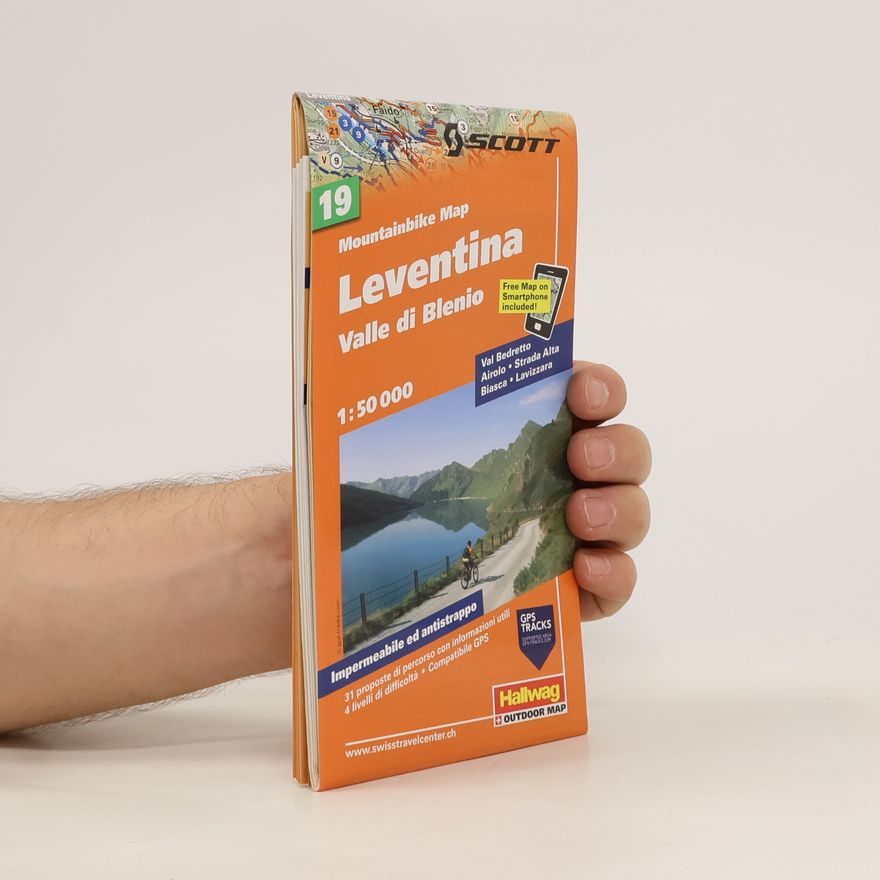 Autorenkollektiv Leventina, Valle di Blenio Mountainbike-Karte Nr. 19, 1:50 000