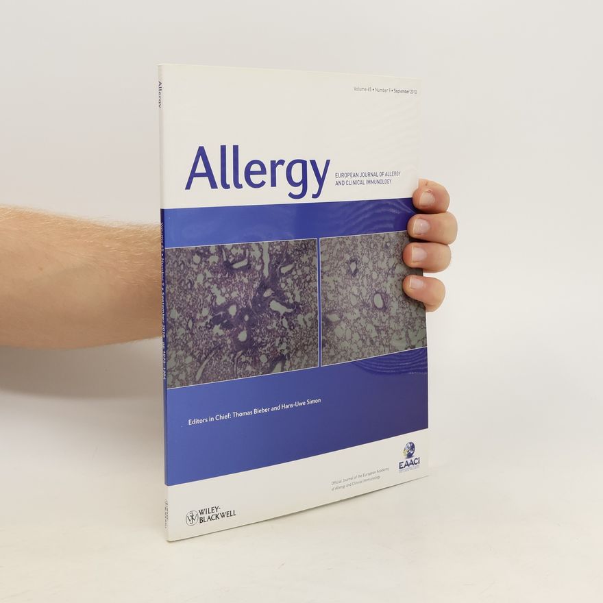 Collectif d'auteurs Allergy. European journal of Allergy and Clinical Immunology. 9/2010