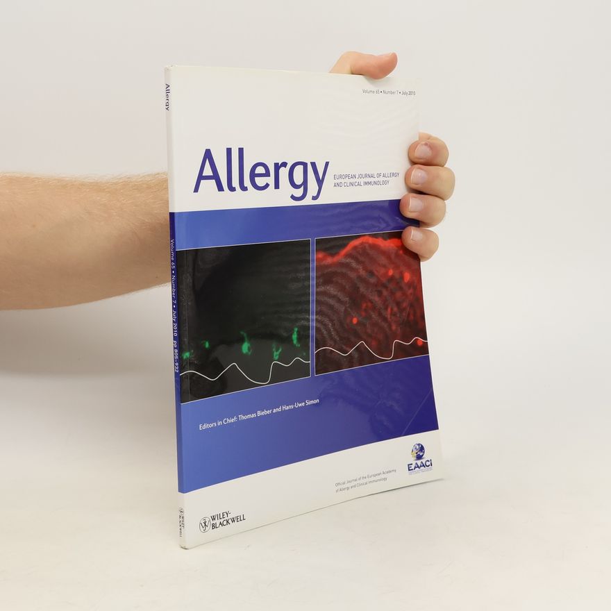 Kolektiv autorů Allergy. European Journal of Allergy and Clinical Immunology 7/2010