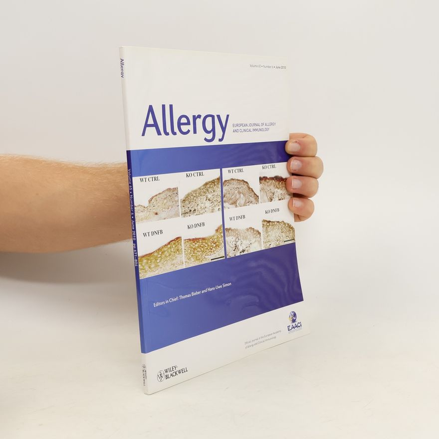 Hans-Uwe Simon Allergy. European journal of Allergy and Clinical Immunology. 6/2010