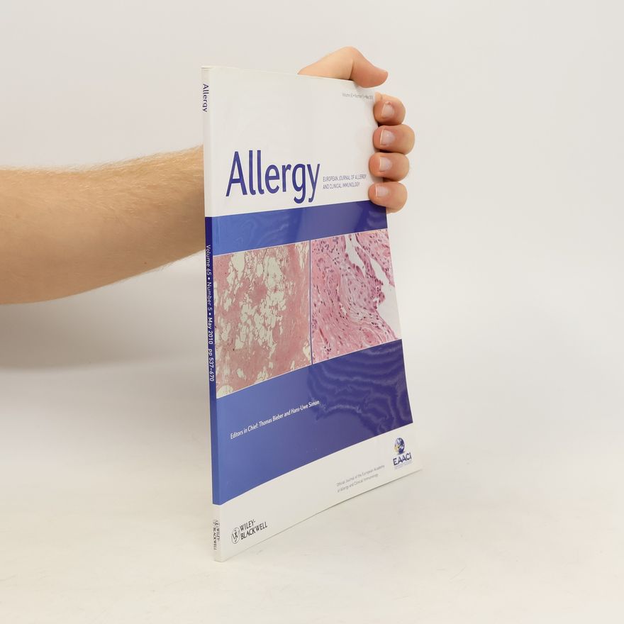 Kolektiv autorů Allergy. European Journal of Allergy and Clinical Immunology 5/2010