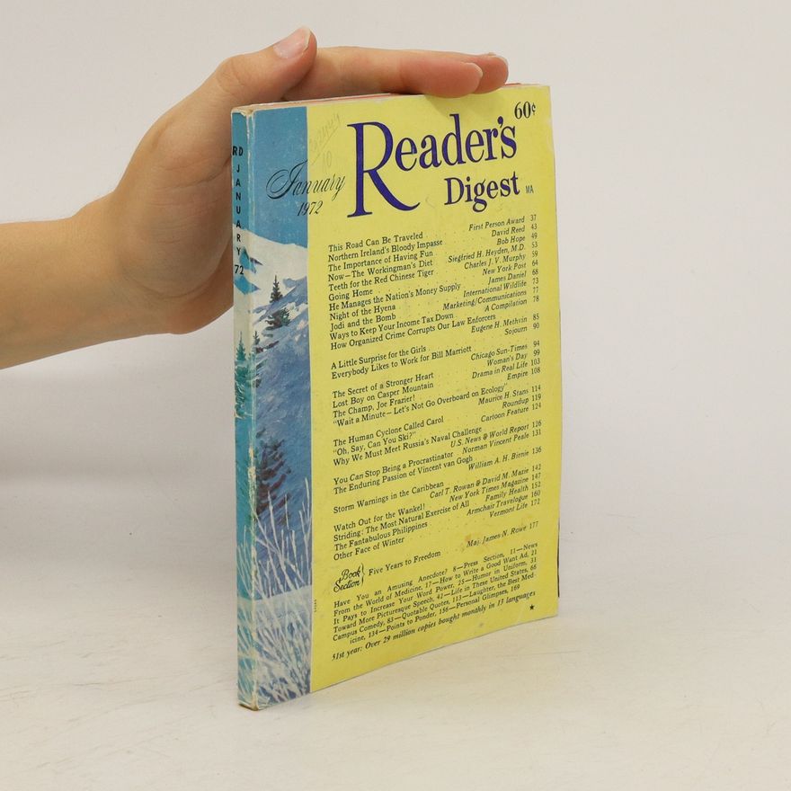 Various authors Reader's Digest, January '72