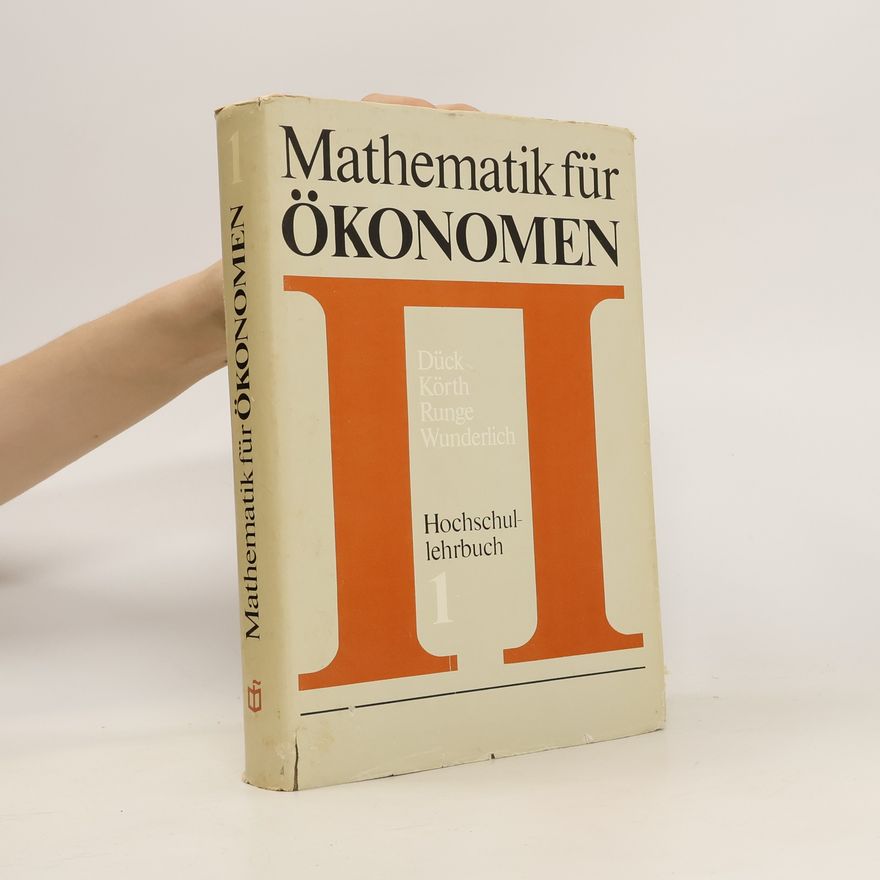 Autorenkollektiv Mathematik für Ökonomen