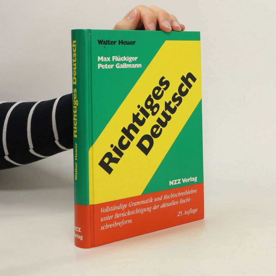 Walter Heuer Richtiges Deutsch