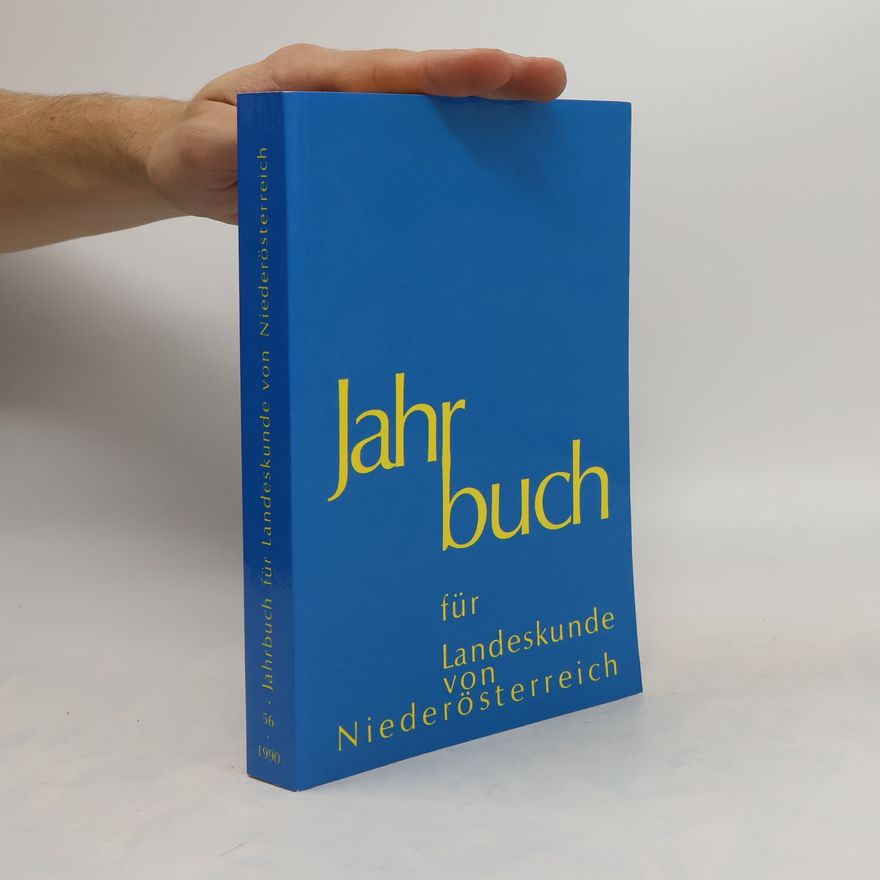 Kolektív autorov Jahrbuch für Landeskunde von Niederösterreich