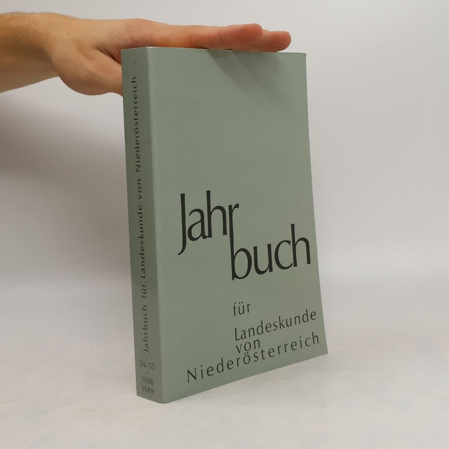 Kolektiv autorů Jahr buch für Landeskunde von Niederösterriech