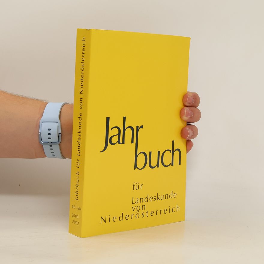 Autorenkollektiv Jahrbuch für Landeskunde von Niederösterreich 2000-2002