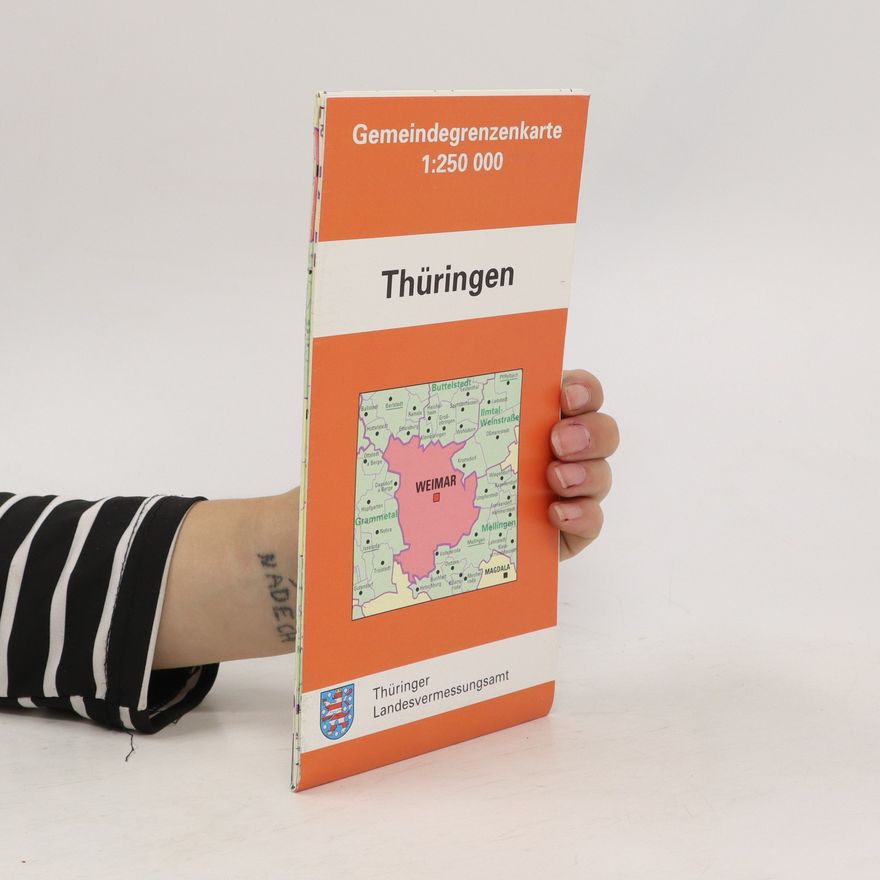 Various authors Thüringen Gemeindegrenzenkarte 1:250 000