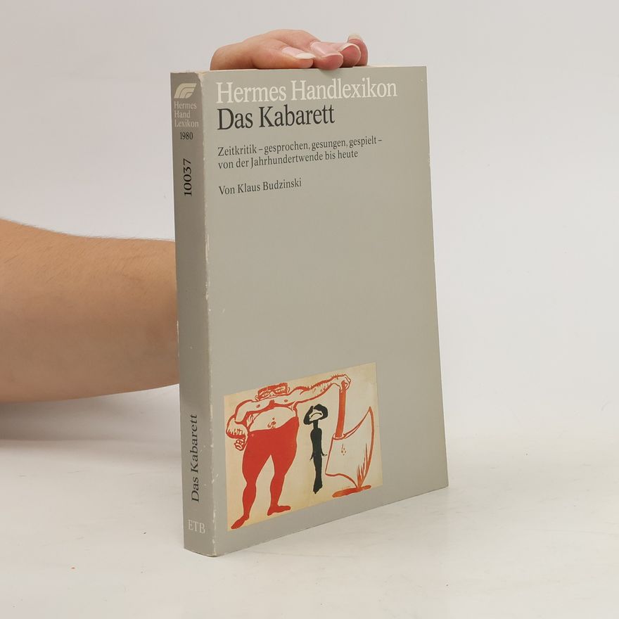 Klaus Budzinski Das Kabarett