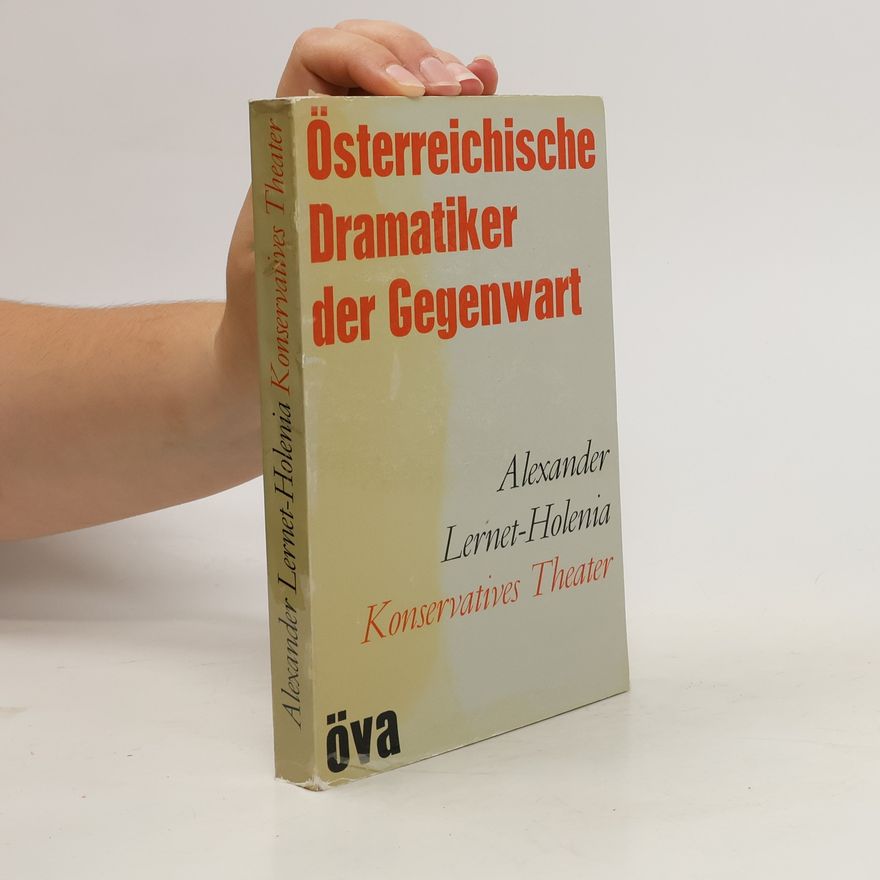 Alexander Lernet-Holenia Österreichische DRamatiker der Gegenwart