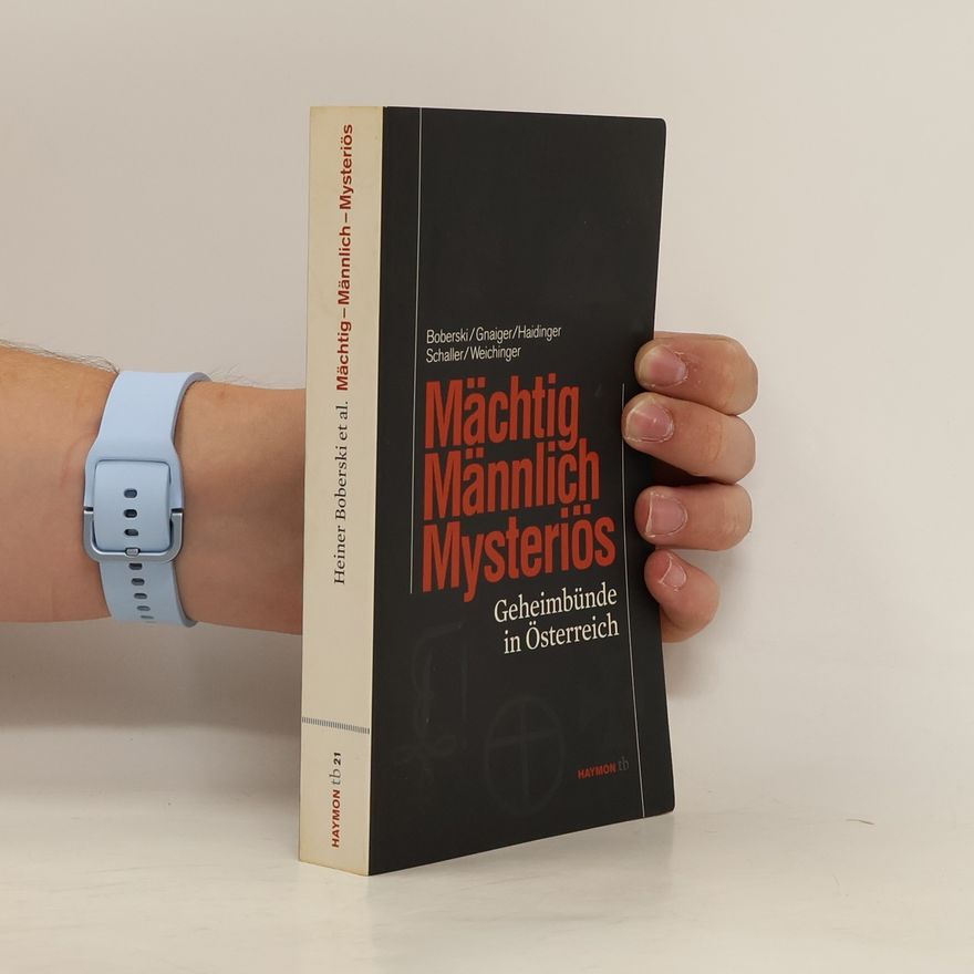 Heiner Boberski Männlich - mächtig - mysteriös