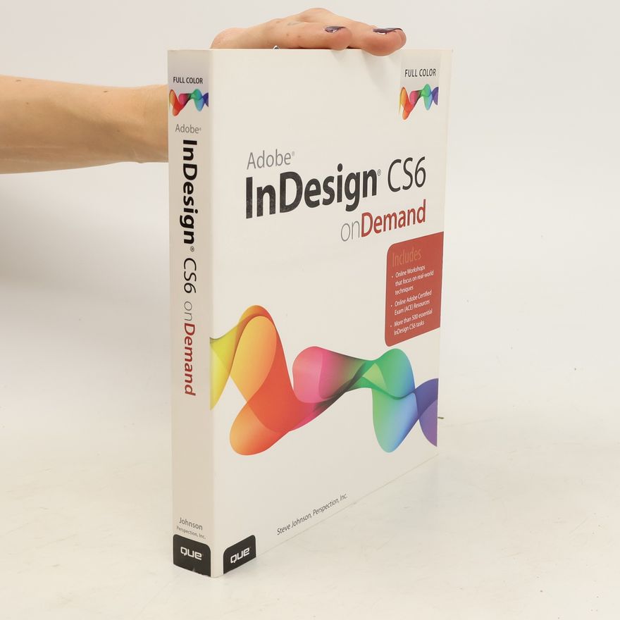 Steven Johnson Adobe InDesign CS6 on Demand